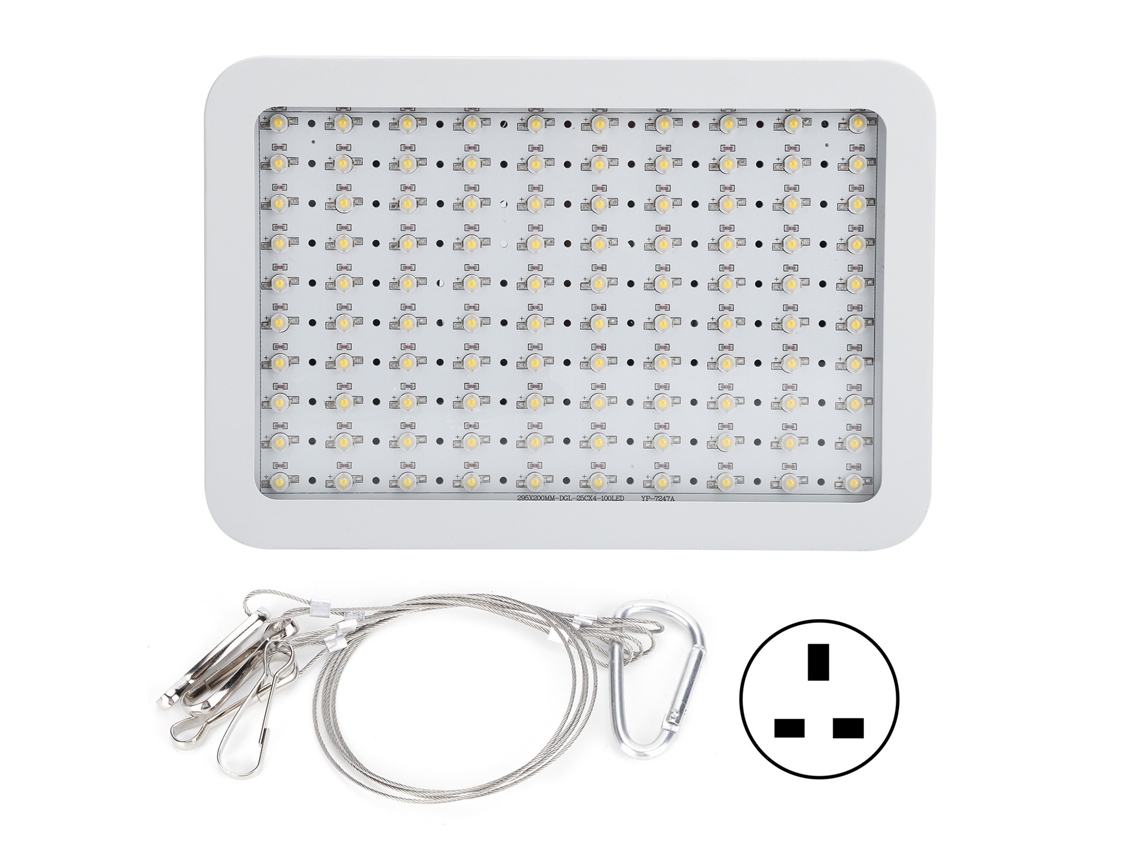 Lâmpada Cultivo 1000w 100led Jardin Estufa LAXISCREED