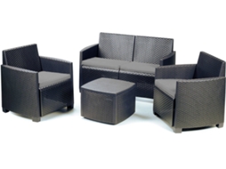 Conjunto IPAE-PROGARDEN Jardim Etna Antracite 