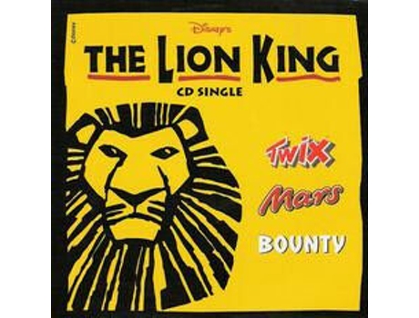 Cd The Lion King - Cd Single Universal Stage Music