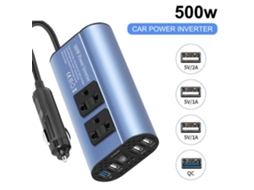 Conversor -MIOLOE-500W Inversor de Carro Dc 12V para Ac 220V