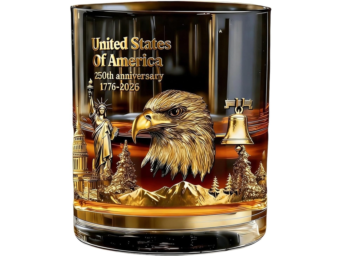 Copo De Uísque - Caneca Comemorativa Do 250º Aniversário