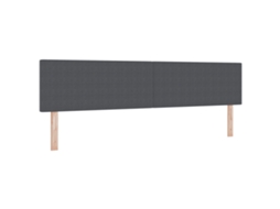 Conjunto 1 Cabeceira Moderna Vidaxl Cinzento Cordão (200 Cm)