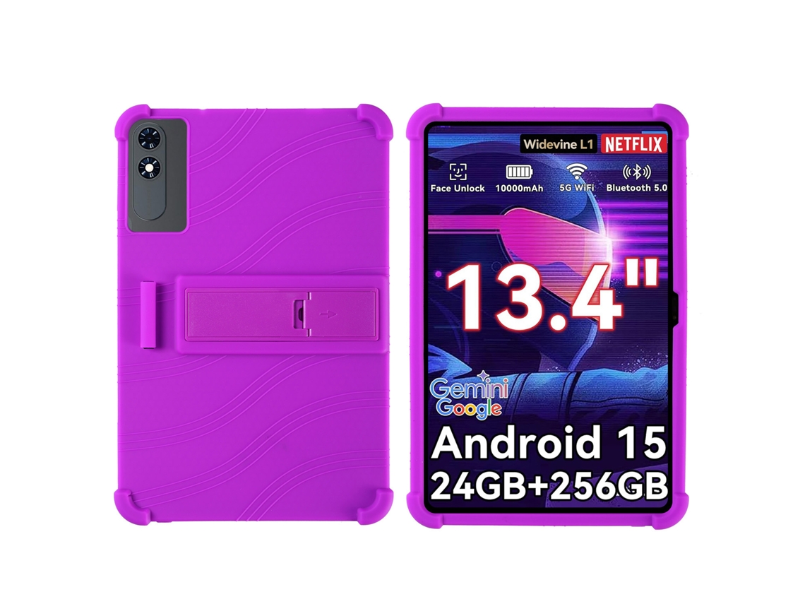 Capa para Tabwee T60 Pro 13.4 Polegadas com Suporte Resistente a Impactos DIGITALLAB Roxo