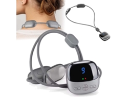 Massageador De Pescoço Ems Com Aquecimento E 9 Modos
