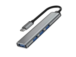 Hub Usb C 1pc 4 Portas Usb C Múltiplas Por Pc, Estação De Acoplamento. Aquaforge