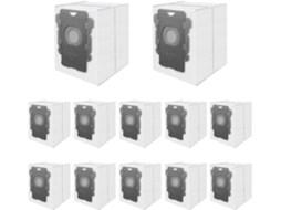 Kit De Substituição Para Irobot I1/i3/i3+/i6/i7/i8/j7/s9 Acessórios Para Saco De Pó Para Aspirador Robô (12 Peças) Cuich
