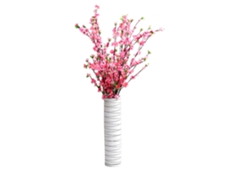 Laxiscreed Rosa De Seda Artificial Com Ponta De Pêssego, Ideal Para Decoração E Costura