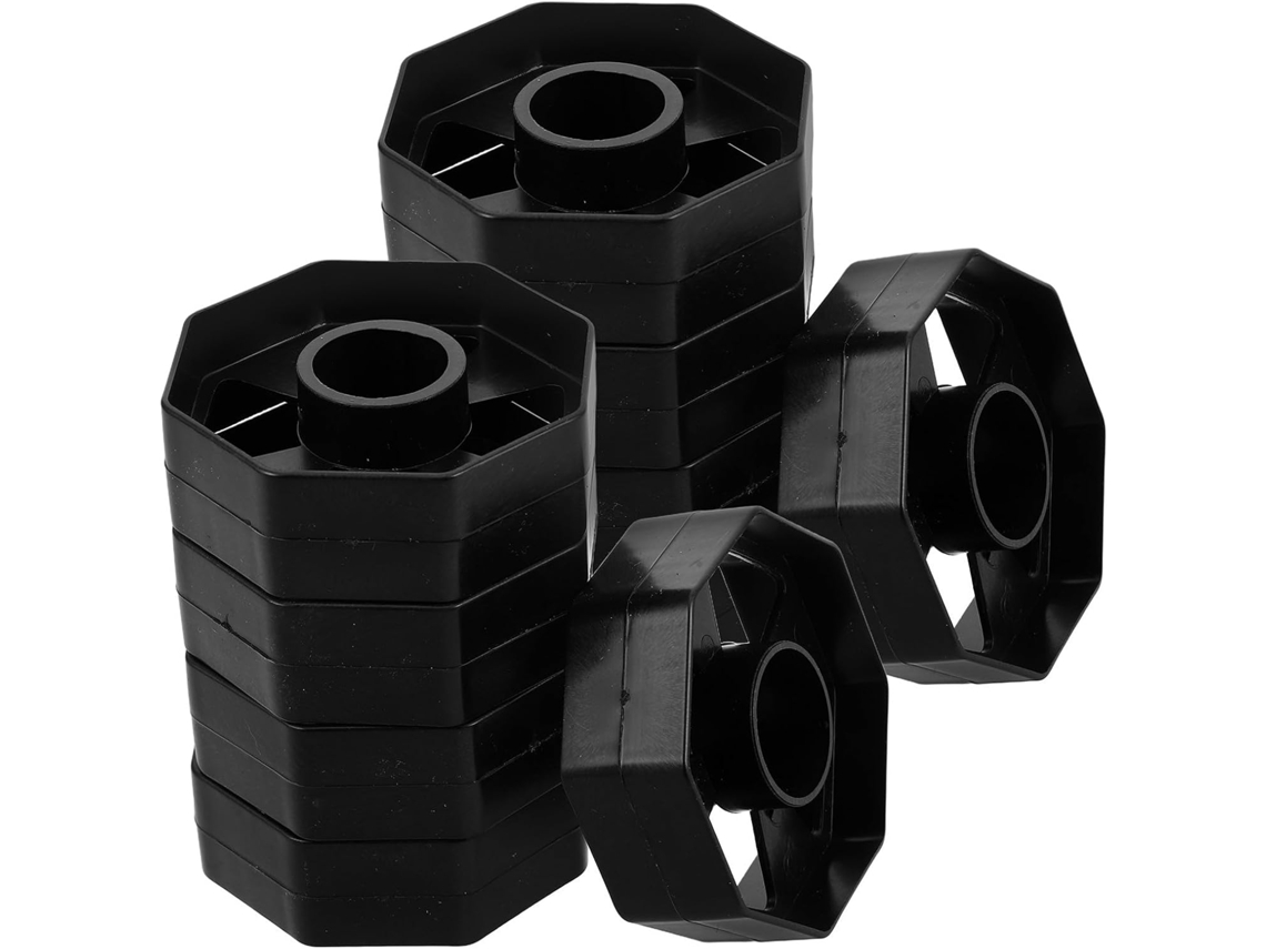 Conjunto de 10 rolos de reposição para o dispensador Fita Adesiva de núcleo pequeno, com base de plástico Stavel para mesa.