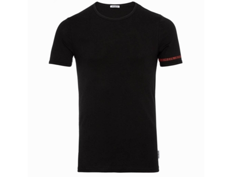 Conjunto de T-Shirts de Homem BIKKEMBERGS UNDERWEAR Sapatos Tecido Preto - 2pcs (L)
