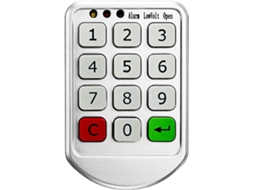 Fechadura Eletrônica Com Teclado Para Armário, Acabamento Requintado, Operação Interna E Externa, Entrada De Código