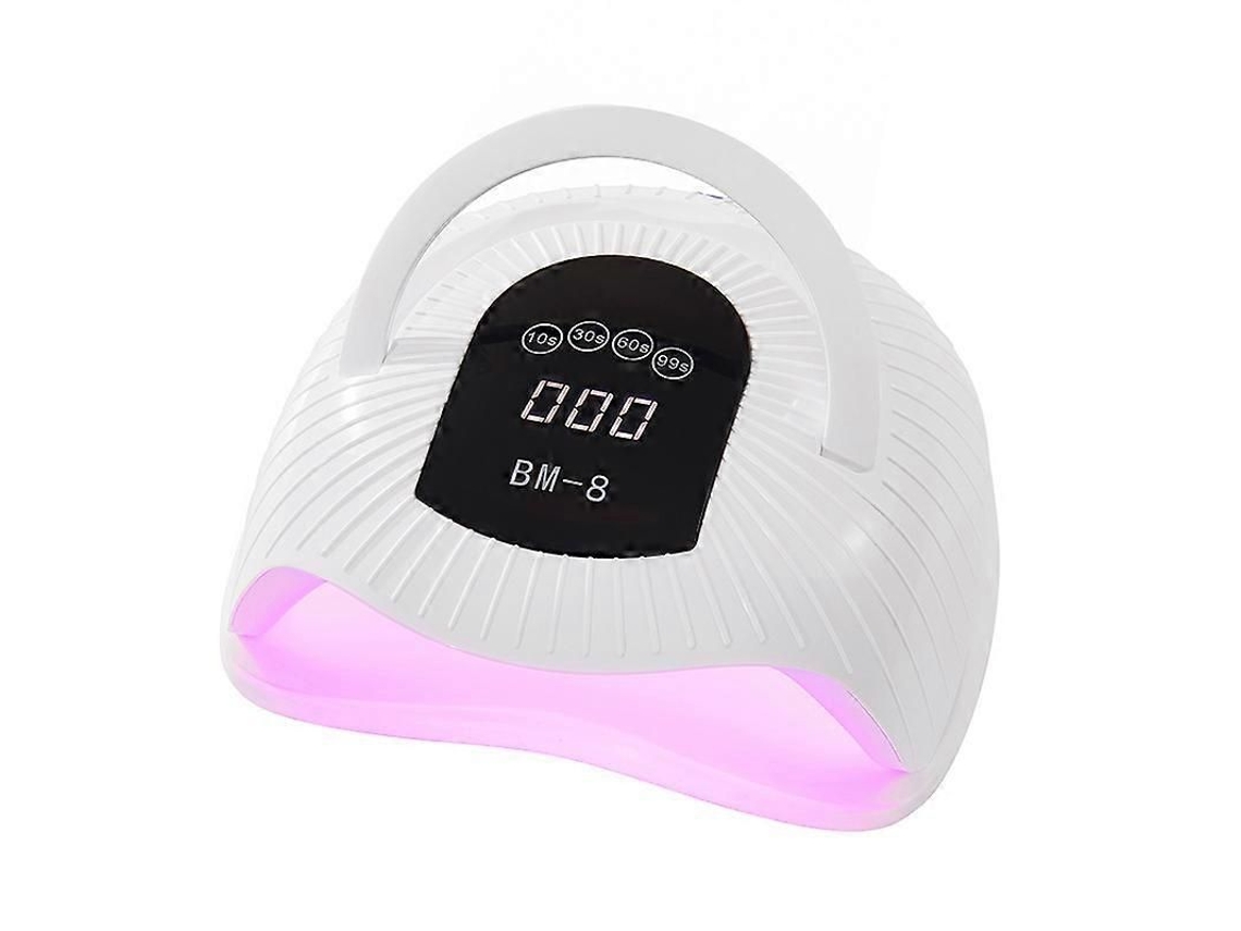 Lâmpada Portátil de Led Vermelha para Cuidados com as Unhas, Máquina Fototerapia Esmalte, Uv Cur a Cola 2024 Ping GOKOCO
