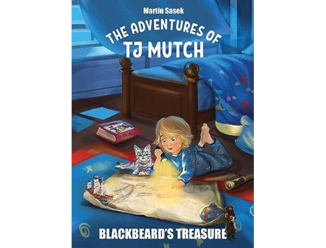 Livro THE ADVENTURES OF TJ MUTCH - BLACKBEARDS TREASURE de Martin Sasek (Inglês - Capa Dura)