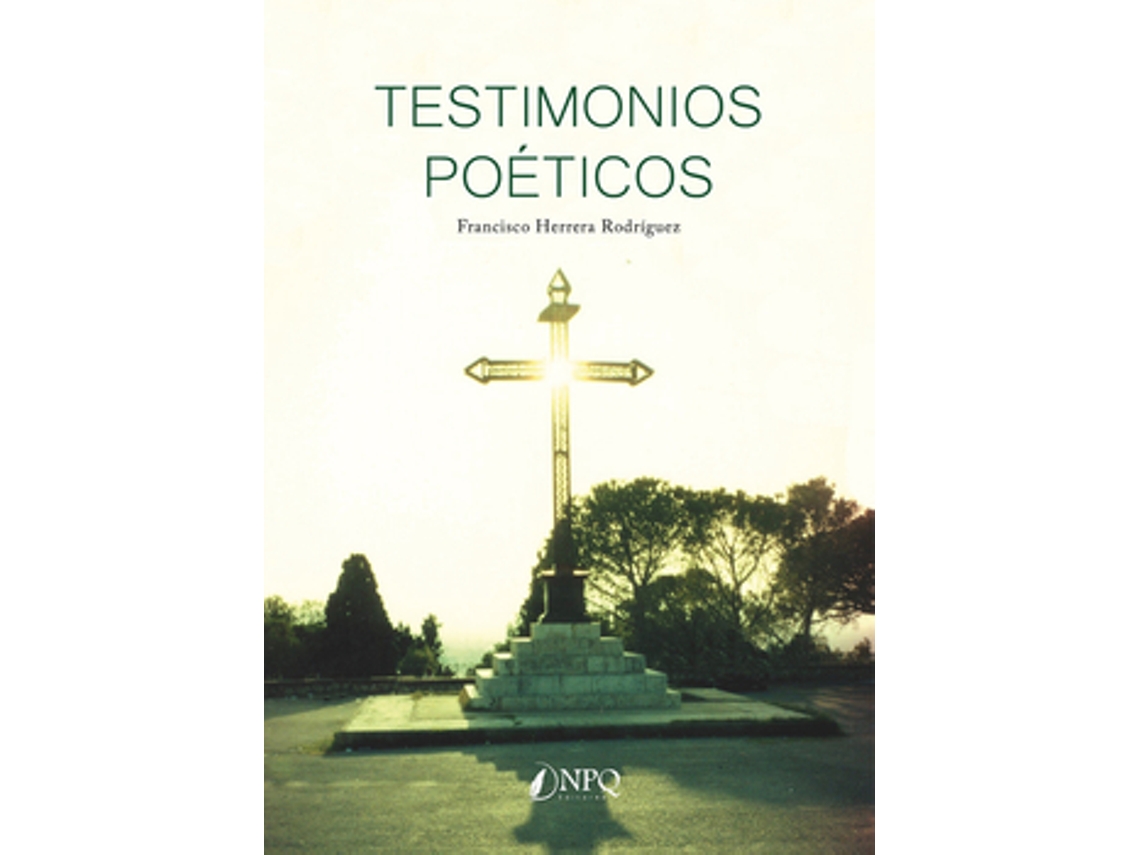 Livro Testimonios Poéticos de Herrera Rodríguez e Francisco