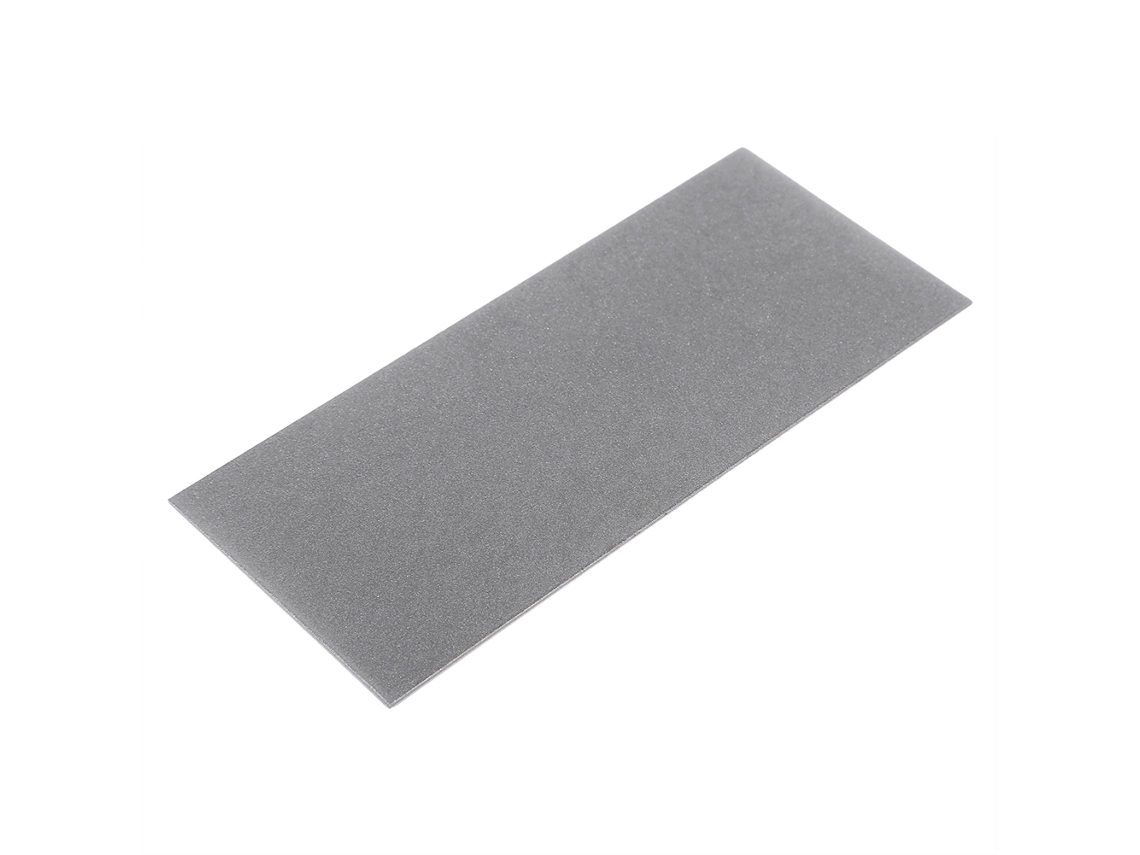 Pedra de amolar diamante quadrada 320 grit, para afiar e polir facas e ferramentas | S/MARCA