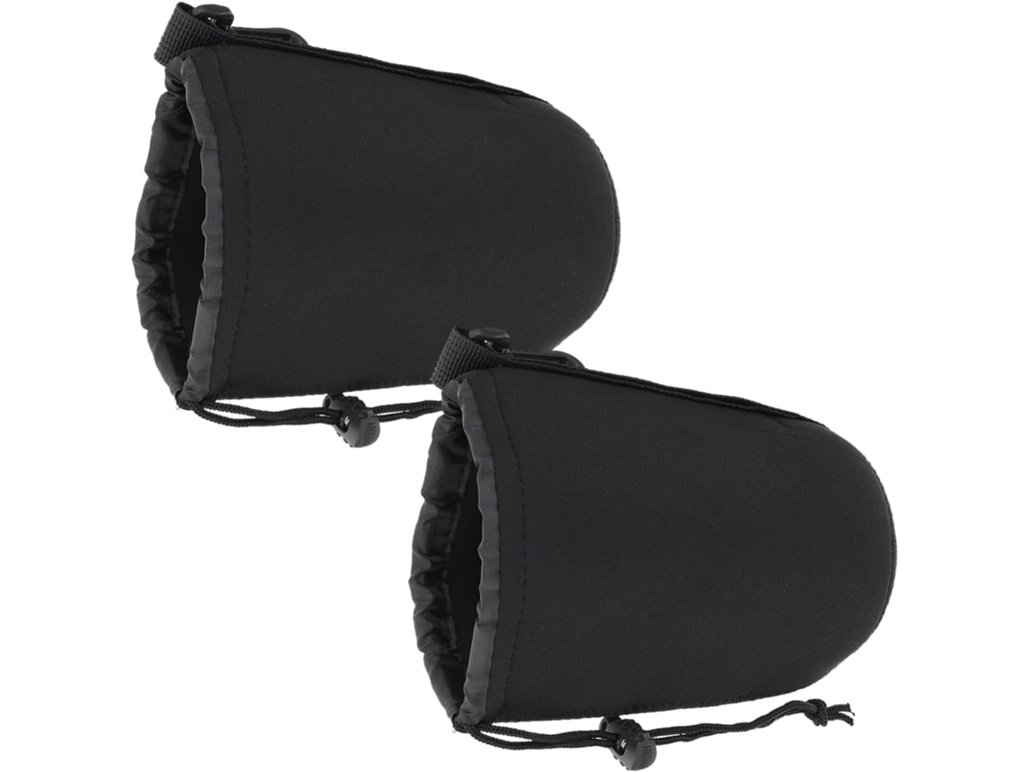 Estojo De Lentes De Neoprene De 2 Peças, Resistente A Choques E Resistente