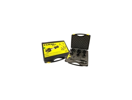 Caixa de Brocas de Metal Duro Hm D.45-50-57-60-68 e 80 Mm Haste Bomba 8 Peças FAMAG