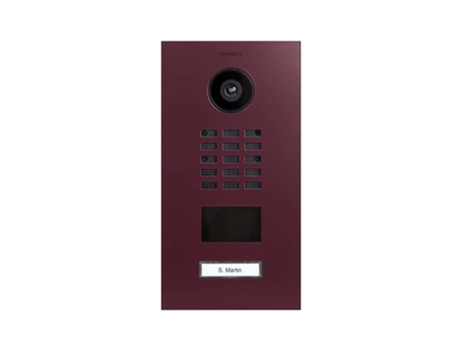 Videoporteiro Ip com Leitor de Cartões Rfid - D2101V Ral 4004 DOORBIRD