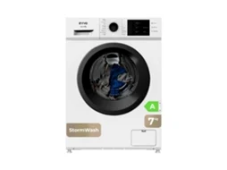 Máquina De Lavar Evvo 7 Kg Terra K7, 1200 Rpm, Classe A, 15 Programas, Vapor Steam Wash, Lavagem Rápida 15', Início Diferido, Branca.