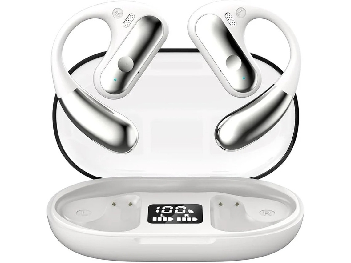 Fones De Ouvido Condução Ar Orelha Aberta Sem Fio 5.3 Bluetooth Para Ajuste Confortável Yizhood