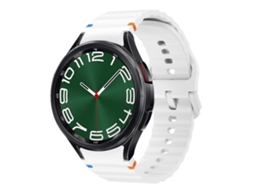 Pulseira De Silicone Com Costura Em Padrão De Ondas