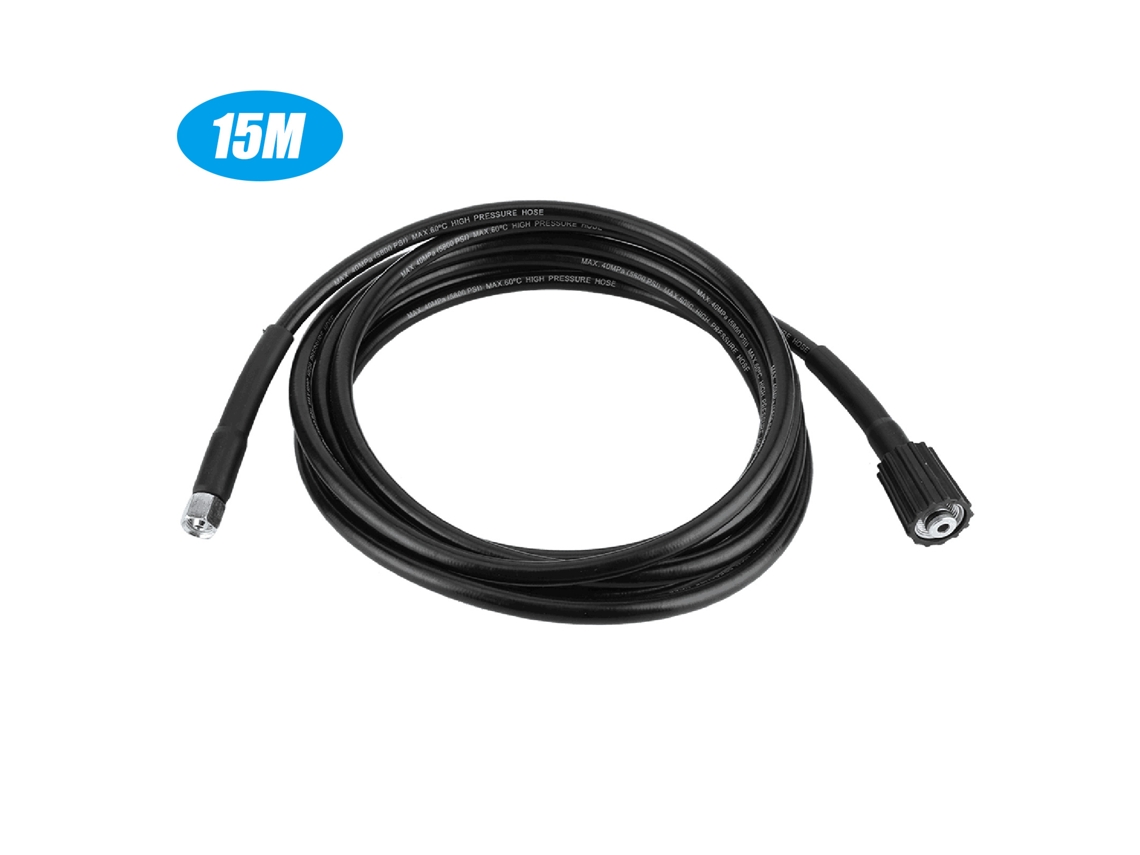 Mangueira De Limpeza De Alta Pressão 5800psi M14 X M22 Para Karcher K2 K3 15m