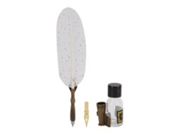 Set De Plumas De Plumas Retro Caja Regalo Para Escritura Fácil Regalo Para Amante Profesor Compañero