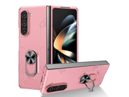 Capa Protetora Fosca Uv Com Anel De Proteção Contra Impactos Para Samsung Galaxy Z Fold6 5g