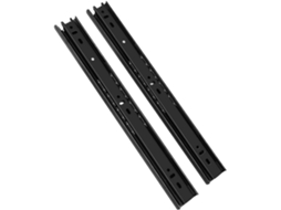 Trilhos Deslizantes De Aço Preto 40mm Largura, Com Deslizamento Suave E Resistência, Adequados Para Áreas Úmidas E Uso