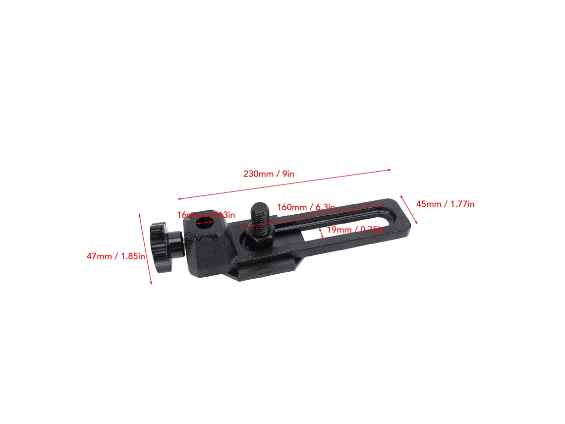 Laxiscreed Suporte Para Ferramentas De Torno Em Aço Liga, Para Trabalhos Em Madeira Com Buracos De 16mm