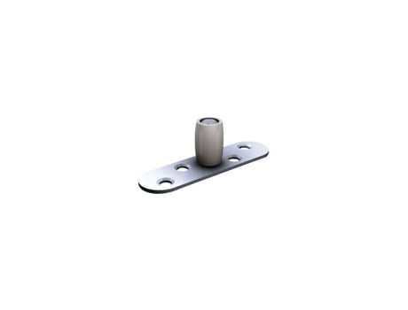 Guia de Meia em Nylon Oliva Sobre Placa para Dimensões U 25X17Mm MANTION 1102