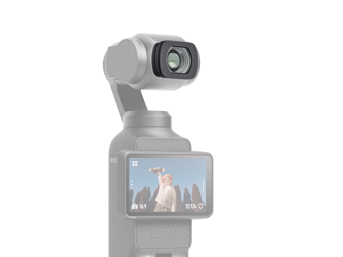 Lente Grande Angular Externa Compatível Com Dji Osmo Pocket 3