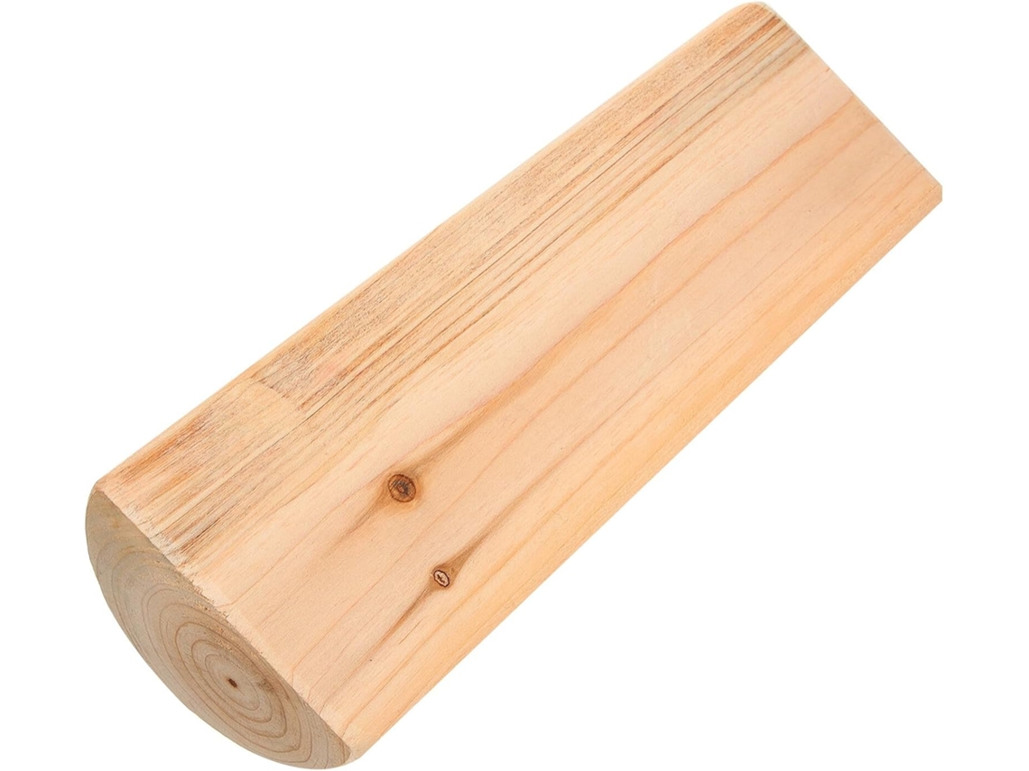 Almofada Ergonômica para o Pescoço, Feita de Madeira Natural. Macia Sauna, Que Oferece Suporte e CHABERLU