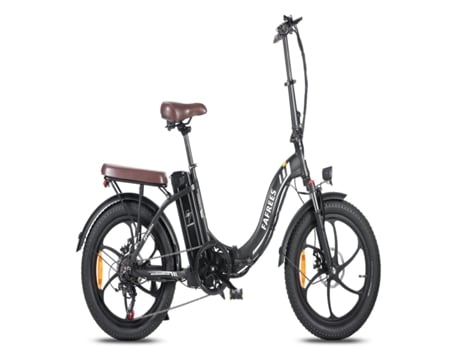 Bicicleta Elétrica FAFREES F20 Pro 250W 648Wh 80Km Autonomia Travões de Disco Preto