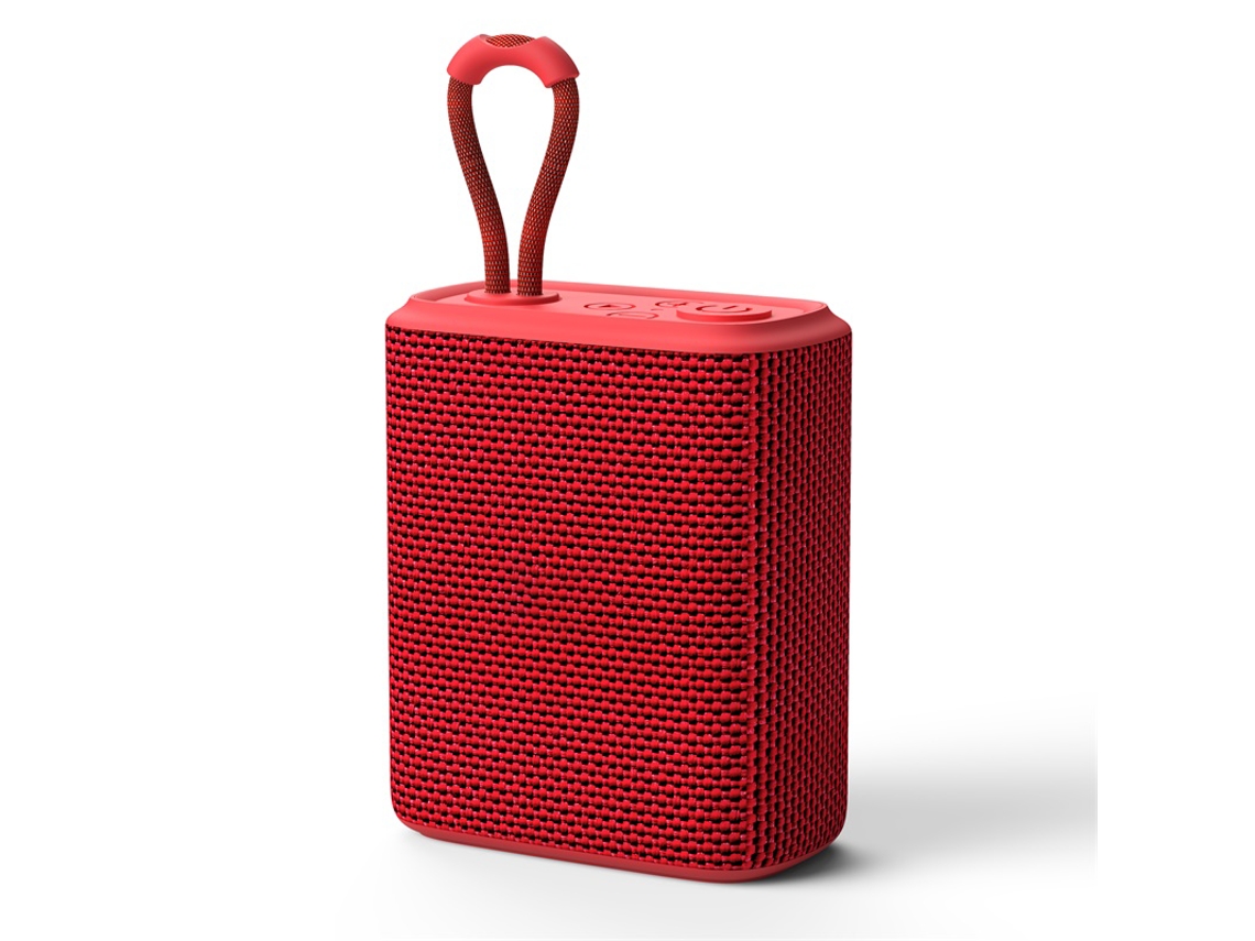 Mini Alto falante Bluetooth Portátil Ebs 300 de 5 W MDUG (vermelho)