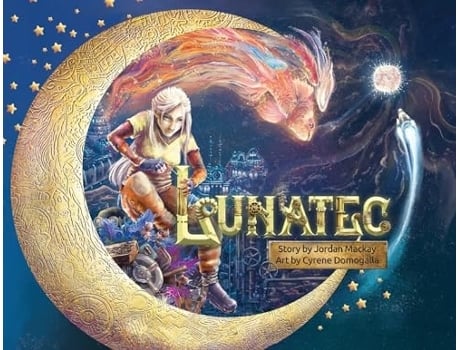Livro Lunatec de Jordan MacKay (Inglês)