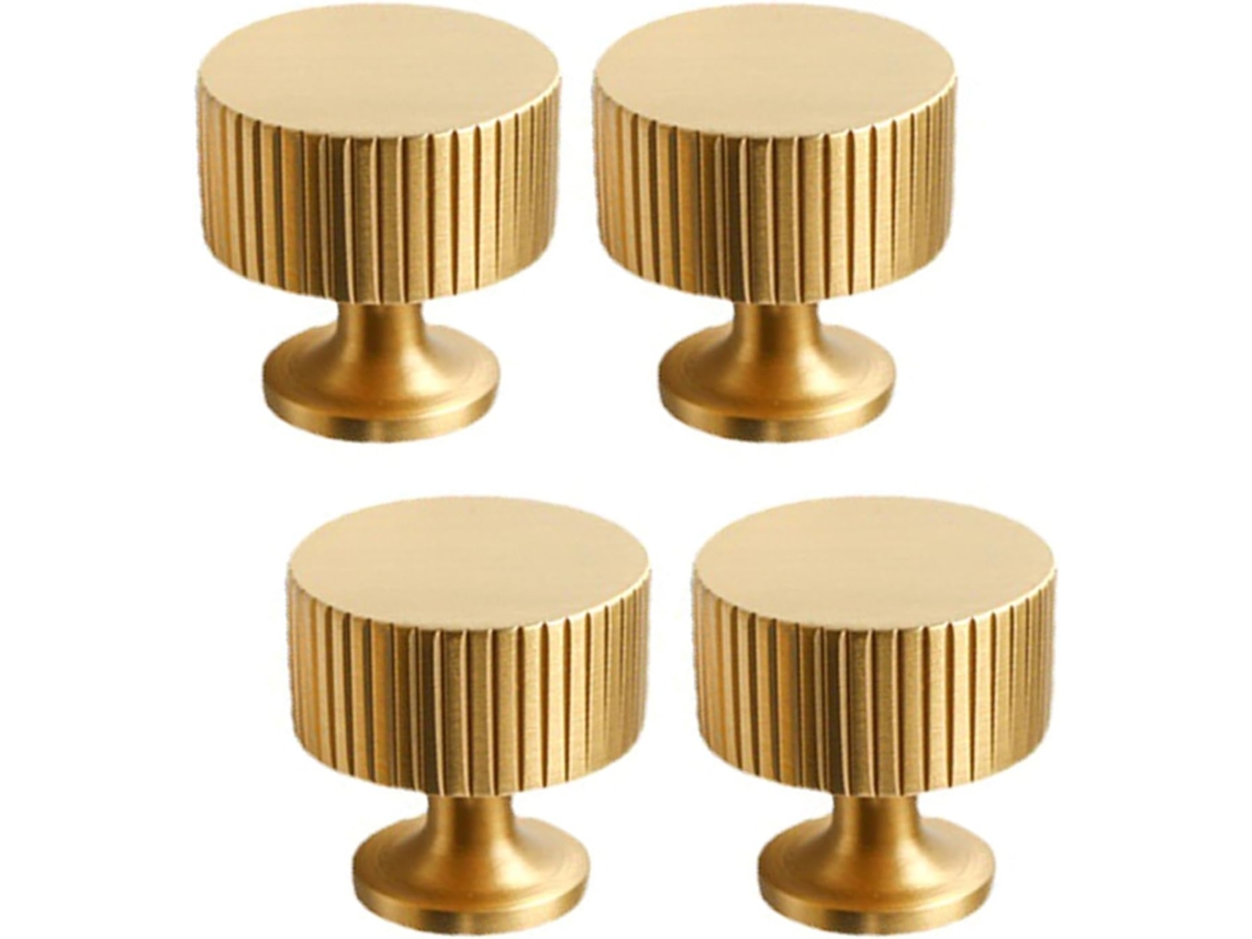 Puxador De Metal Dourado Em Latão Para Cômoda, Puxador Dourado, Acessórios Para Móveis, Solução Rápida Para Cômoda E