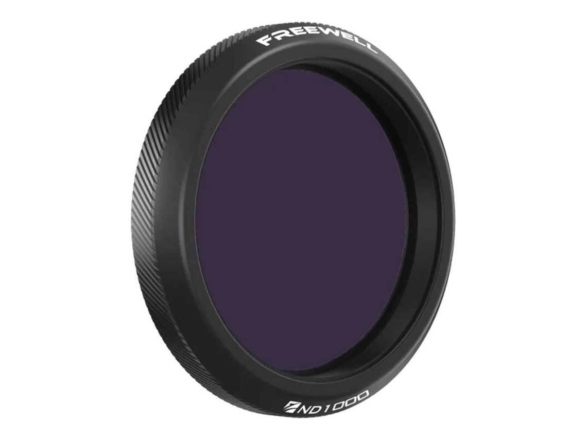 Filtro Freewell ND1000 para DJI Osmo Action 5 Pro: Redução de Ruído e Fotografia