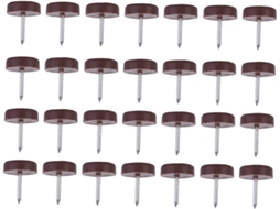 Deslizadores De Plástico Para Móveis Cryfokt, 10 Unidades, 18mm X 5mm, Pregos Protetores Para A Base De Sofás, Cadeiras