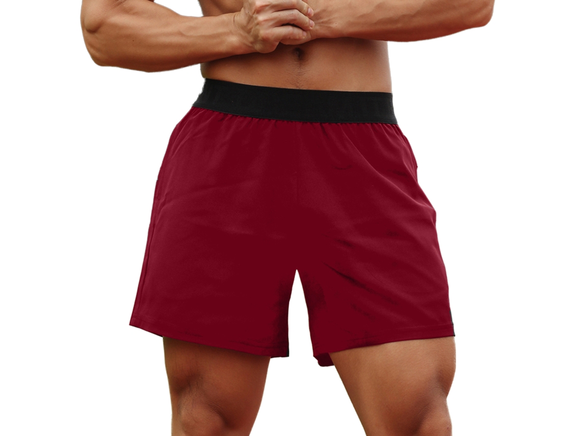 Bermudas Esportivas Business, Cintura Elástica, Bolso, Loop, Seco Rápido | S/MARCA