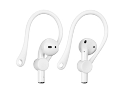 Gancho para Ouvido para Apple Airpods 1, 2, 3, Pro e Pro 2, para Corrida, Caminhada, Ciclismo, Academia Branco