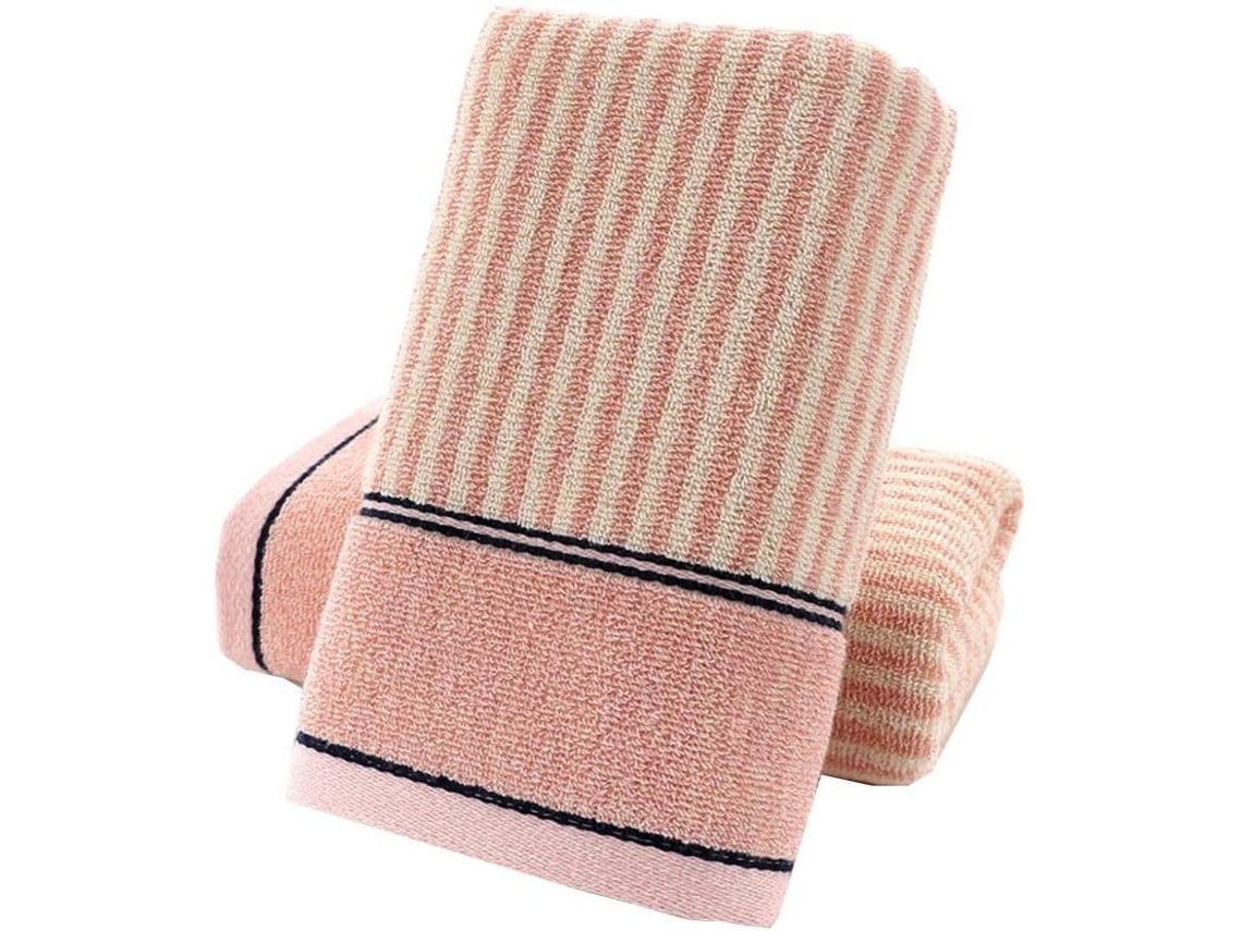 Toalhas Decorativas Macias e Absorventes 100% Algodão para Banheiro, 34 X 74 Cm BRILVIBERA (13, 4 X 29, 1 Polegadas)