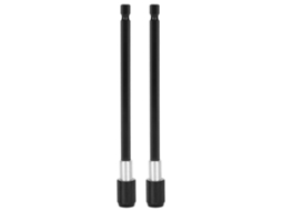 2 Peças De Barra Extensível De Parafuso Hexagonal Com Bloqueio Automático E Liberação Rápida Para Furadeira Elétrica 150mm