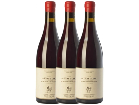 Landi Las Uvas de la Ira El Real de San Vicente Grenache Méntrida Crianza 75 cl (Caixa de 3 unidades)