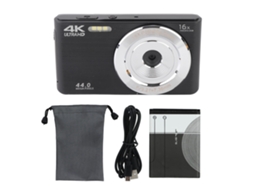 16x Digital Zoom Camera 2.8in Screen 4k 44mp Shock Proof Plastic Housing Hd Camera For Photography Black LAXISCREED