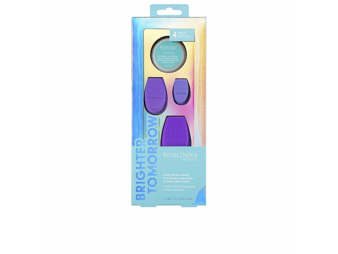 Coffret de Maquilhagem ECOTOOLS Brighter Tomorrow Bioblender (4 pcs)