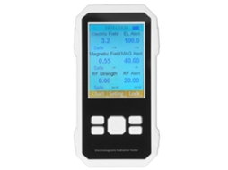 Detector de Radiação Eletromagnética EMF de Alta Precisão para Cozinha, Escritório, Indústria, Caça a Fantasmas, Branco