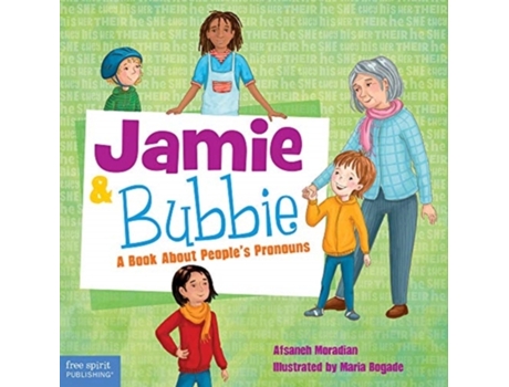 Livro jamie and bubble de afsaneh moradian (inglês)