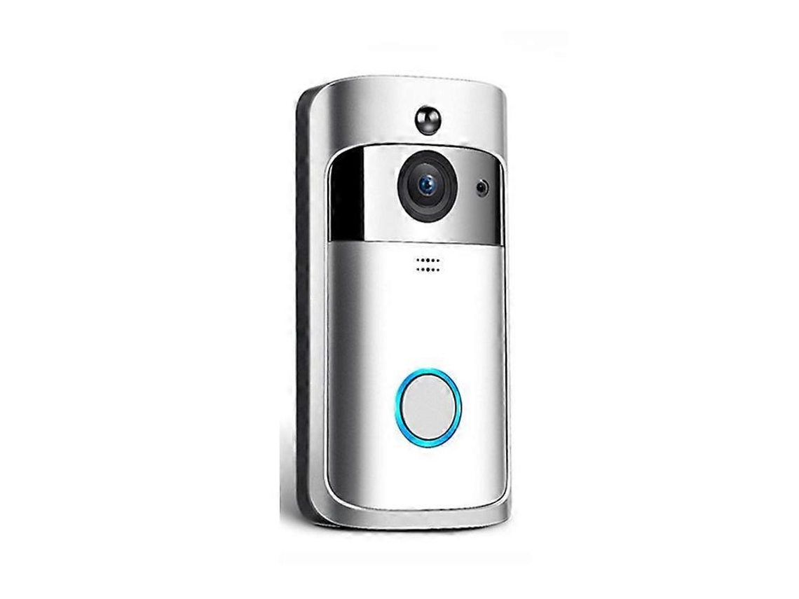 Lurelia Videoporteiro Inteligente, 720p, Full Hd, Wi-fi 2,4ghz, Visão Noturna, Áudio Bidirecional, Deteção Movimento, Alertas Móveis