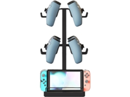 Suporte Para Controle, Organizador De Mesa 2 Níveis Com Suporte Para Console