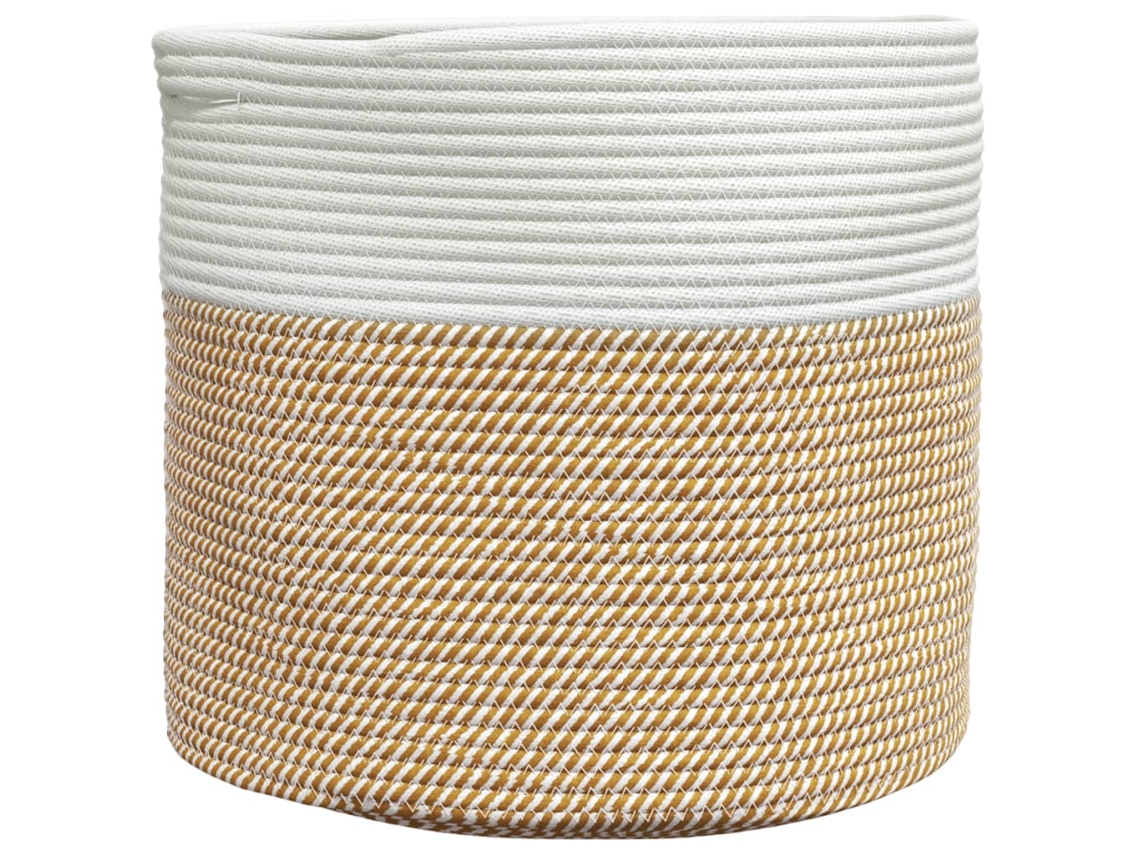Storage Basket, Storage Baskets Vidaxl Multicolor Algodão (40 X 35 Cm)